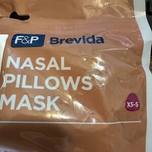 Sealed Nasal Pillows Mask - Tan